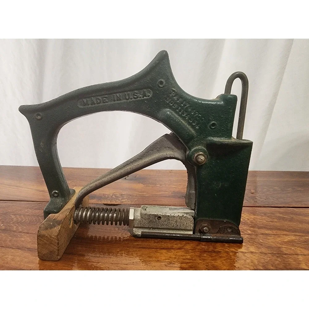 Vintage‎ Fletcher Window Pane stapler Metal